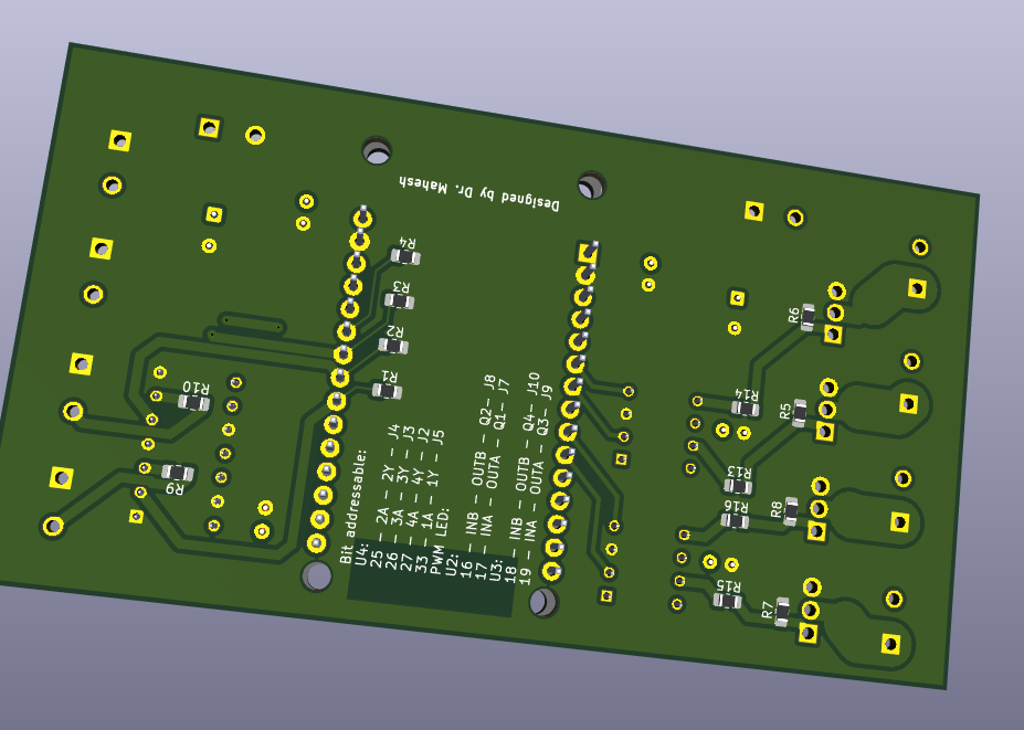 3D Bottom Trace Routing
